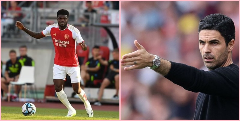 Thomas Partey ở lại Arsenal 2024